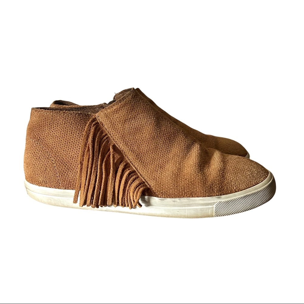 Minnetonka | Gwen suede zip up boots size 9